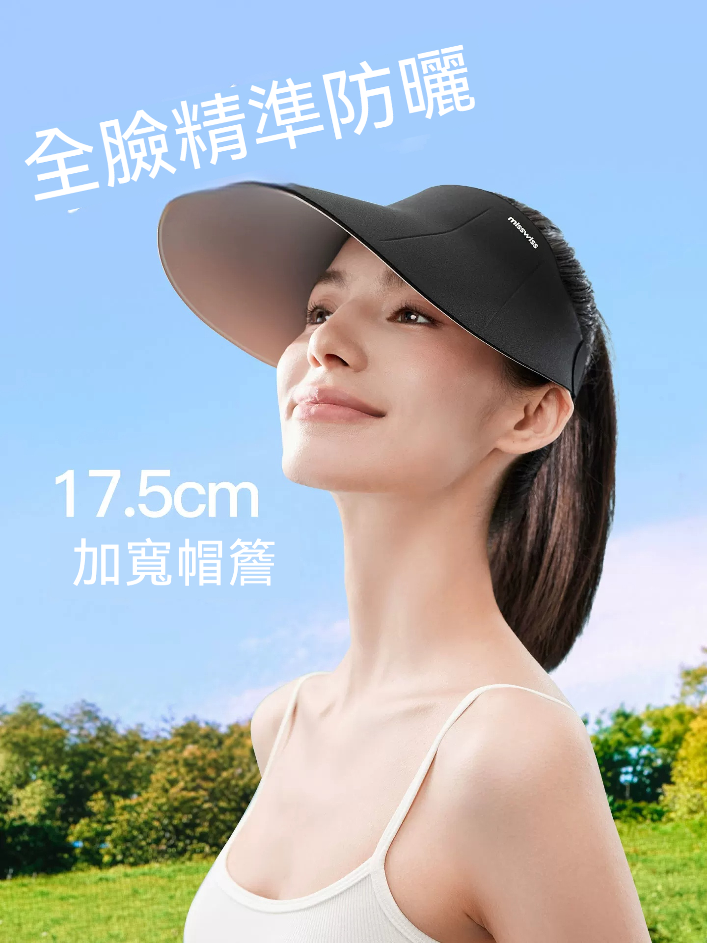 雙面防曬帽